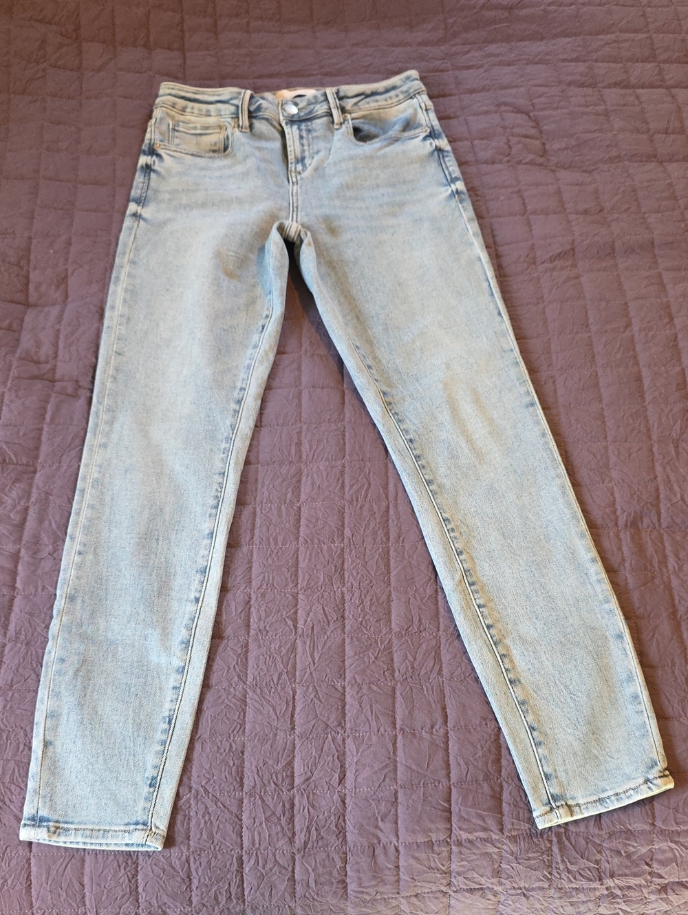 Dear John Light Wash Gisele High Rise Skinny Jeans